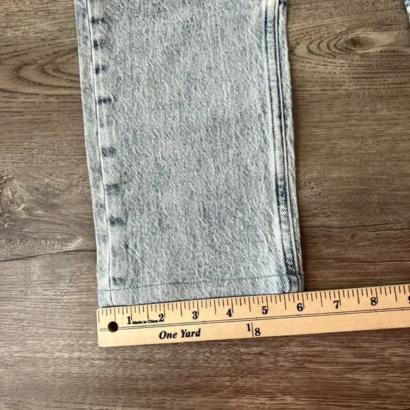 BA&SH Mame Boyfriend Acid Wash Jeans Ankle Length Womens 4 - Picture 6 of 16